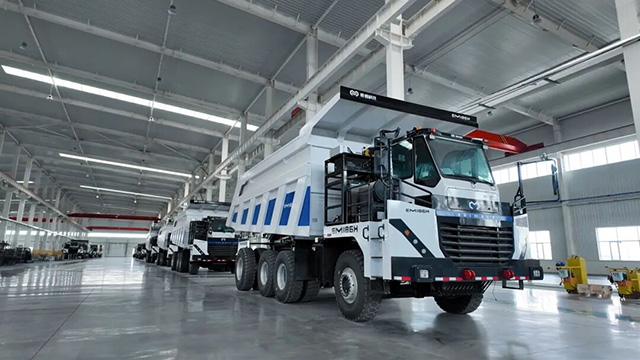 乌海铱钼新能源科技有限公司生产的卡车
