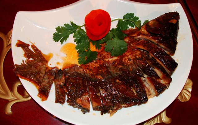 黄河熏鱼。刘嘉琳摄