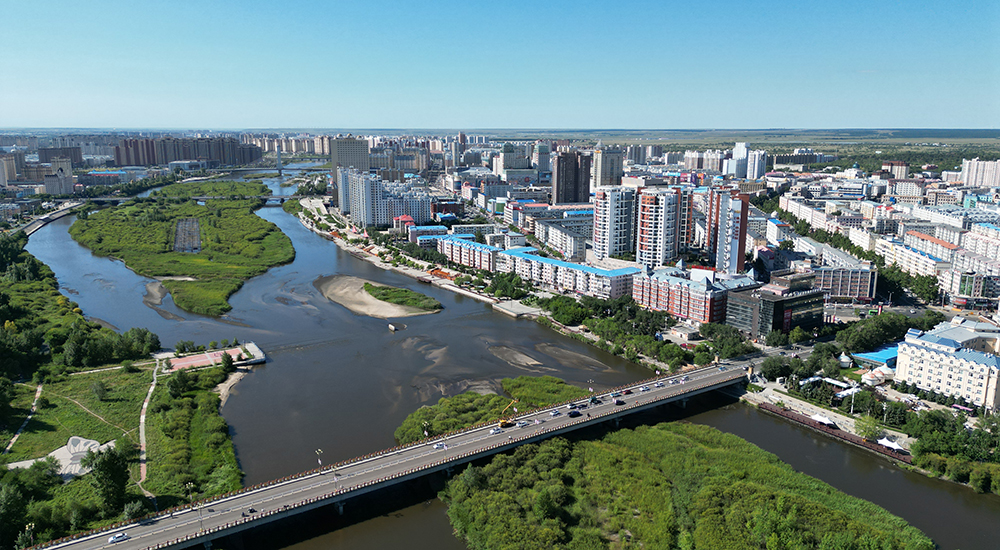 海拉尔城市景观