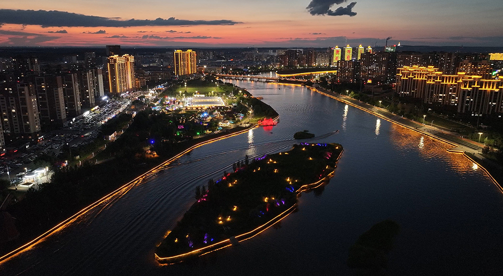 伊敏河夜景