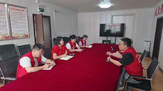 航運社區日常工作會議。