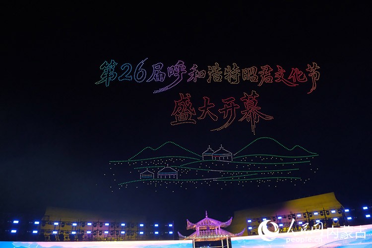 无人机表演。主办方供图
