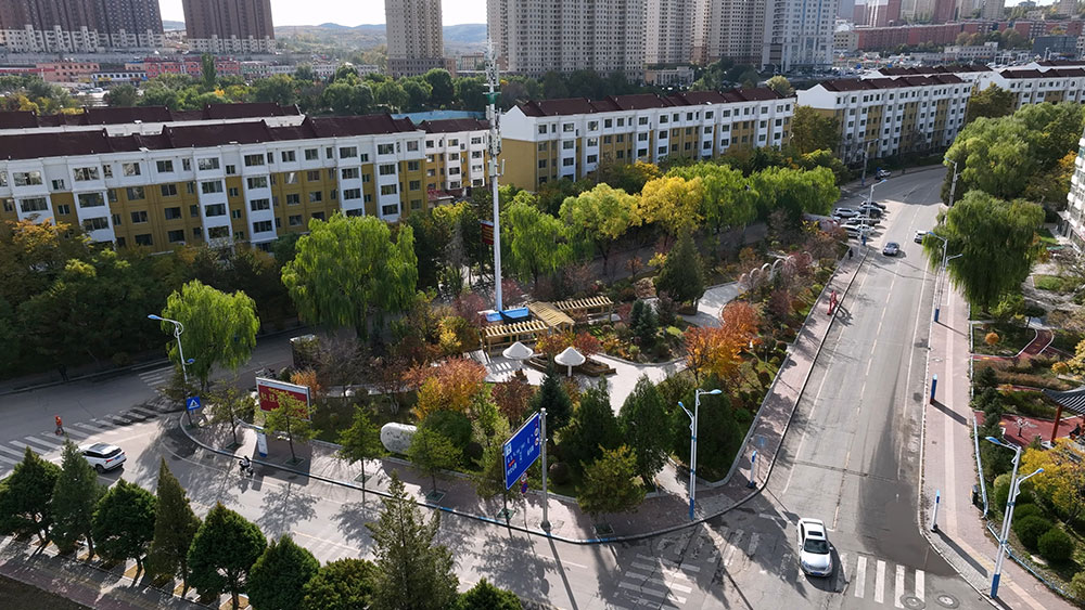 阳光社区街角小公园