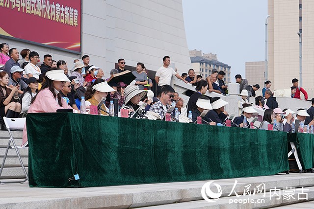 比赛评委观众席。主办方供图