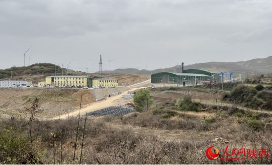 润鑫新材料厂区景象（摄于4月11日）。